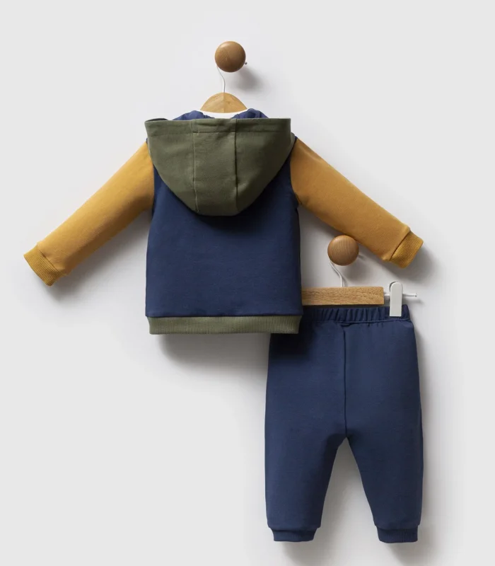 U.s. Polo Assn 3lü Takım Usb2574 İndigo Hardal