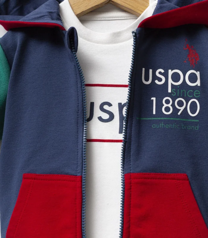 U.s. Polo Assn 3lü Takım Usb2574 İndigo Yeşil