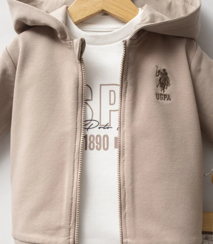 U.s. Polo Assn 3lü Takım Usb2579 Kum