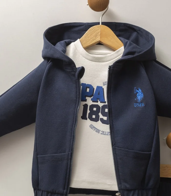 U.s. Polo Assn 3lü Takım Usb2584 Lacivert