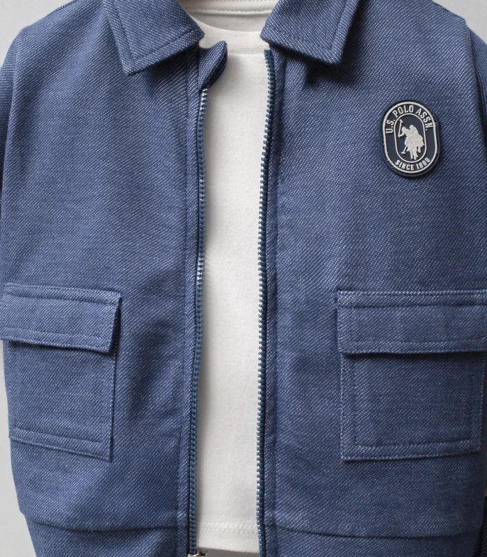 U.s. Polo Assn 3lü Takım Usb2597 Mavi