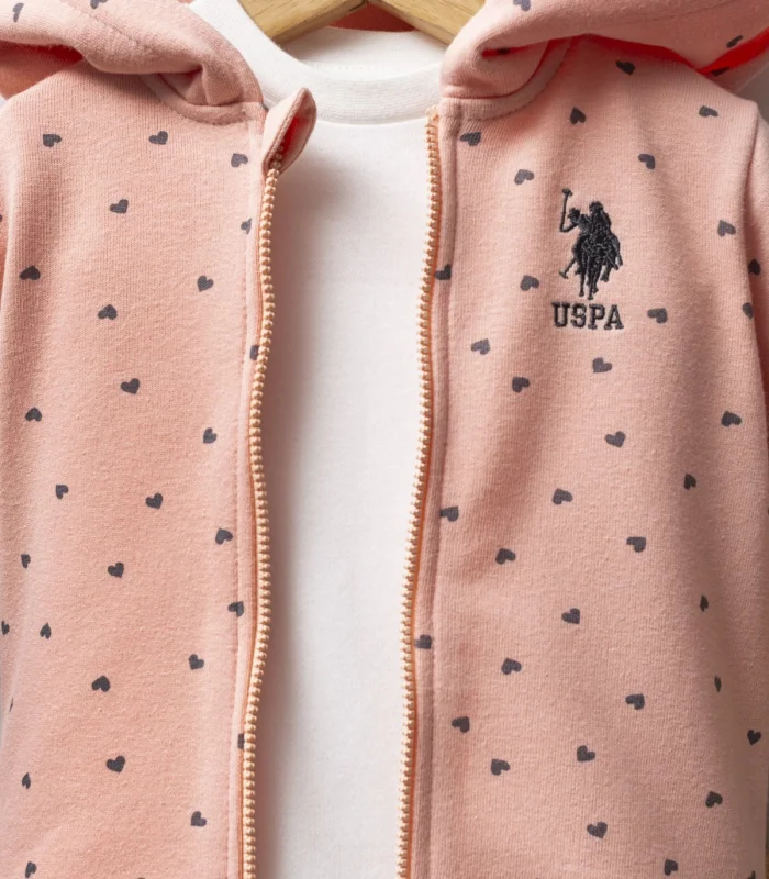 U.s. Polo Assn 3lü Takım Usb2766 Somon