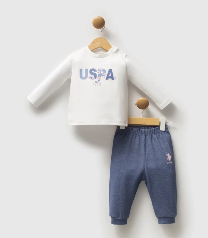 U.s. Polo Assn 3lü Takım Usb2778 Mavi