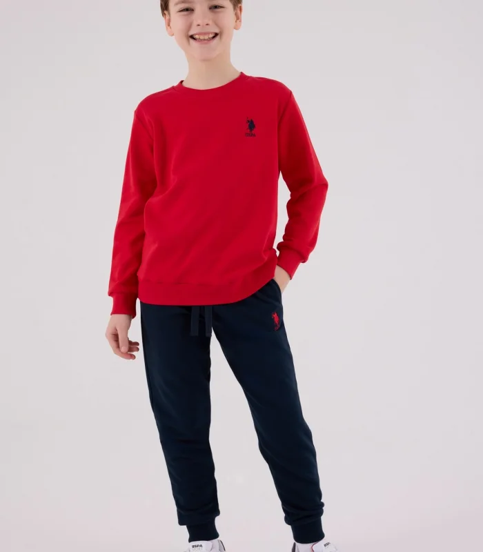 U.s. Polo Assn Eşofman Takımı Us2208-4 Kırmızı