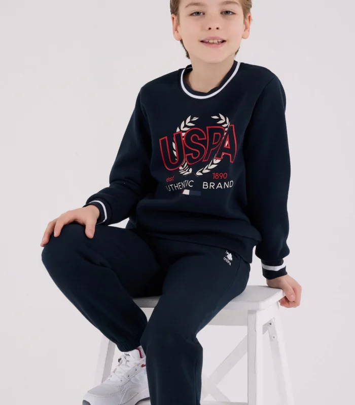 U.s. Polo Assn Eşofman Takımı Us2223-4 Navy