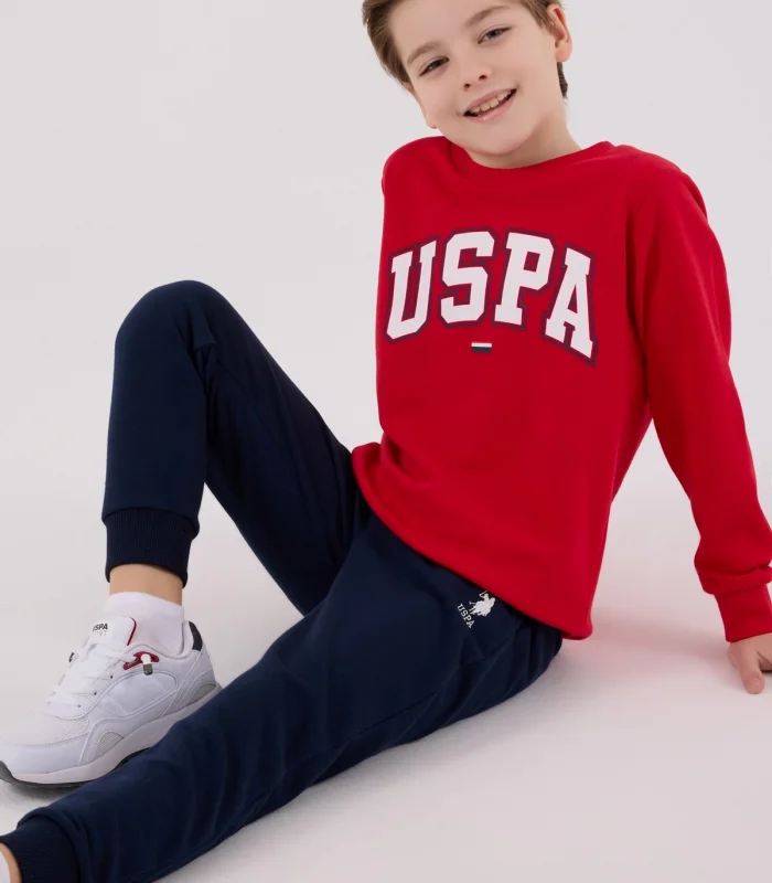 U.s. Polo Assn Eşofman Takımı Us2227-4 Kırmızı