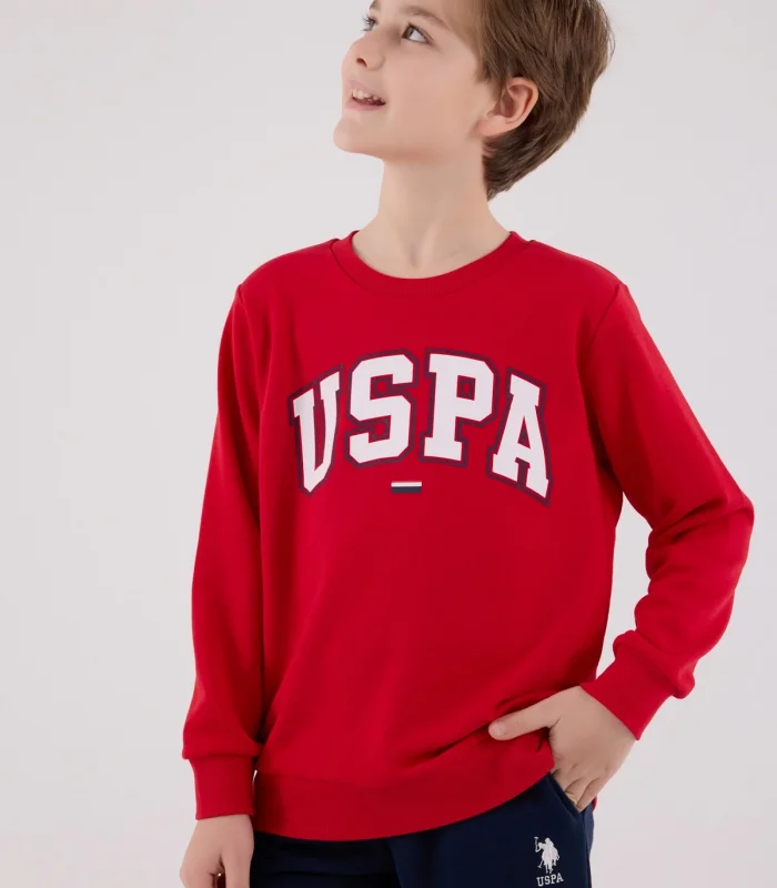 U.s. Polo Assn Eşofman Takımı Us2227-4 Kırmızı