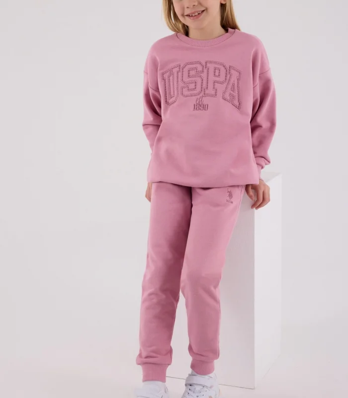 U.s. Polo Assn Eşofman Takımı Us2305-4 Gül Kurusu