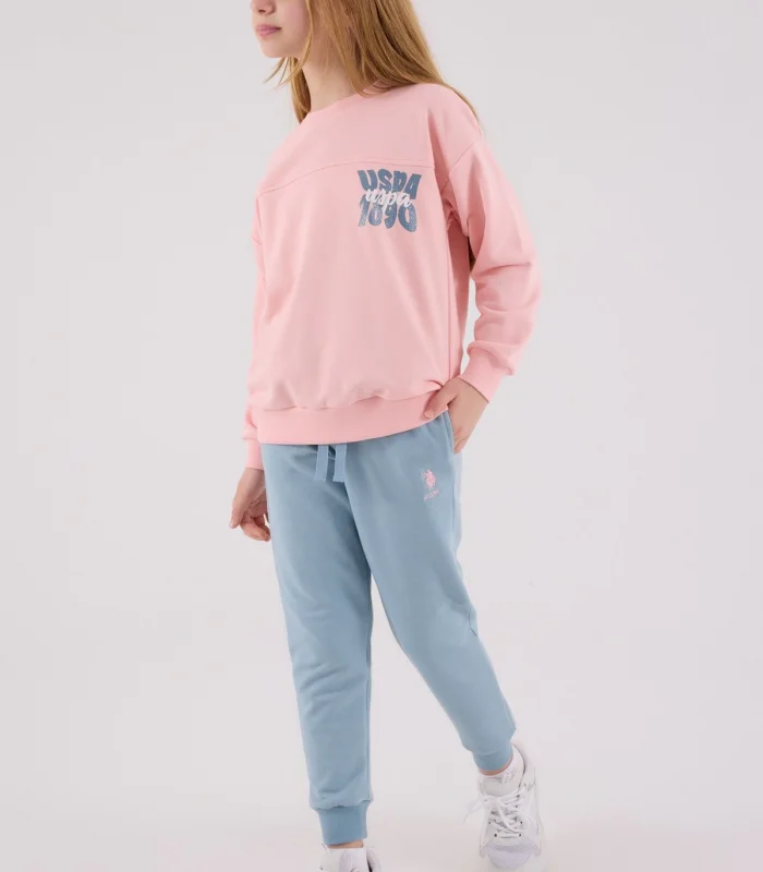 U.s. Polo Assn Eşofman Takımı Us2317-4 Açık Pembe