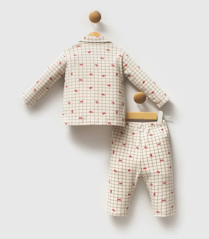 U.s. Polo Assn Gömlek Pijama Takımı Usb2728 Beyaz