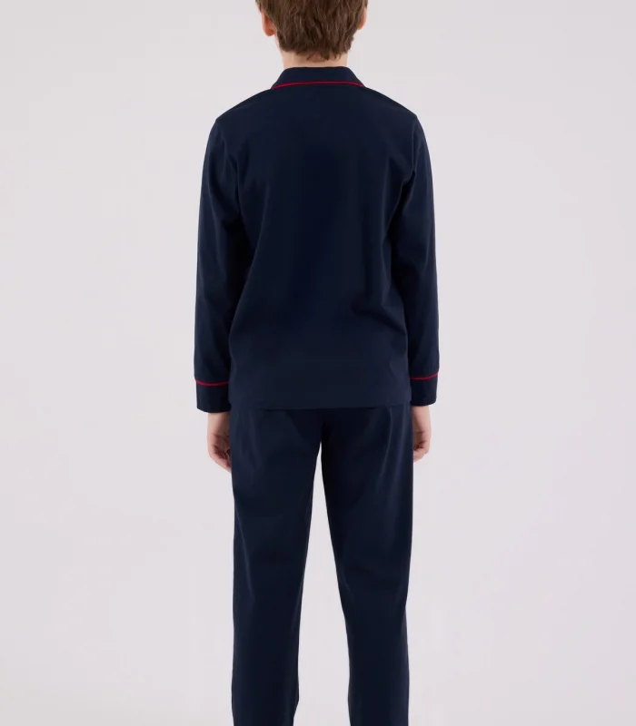 U.s. Polo Assn Gömlek Pijama Us2234-4 Lacivert