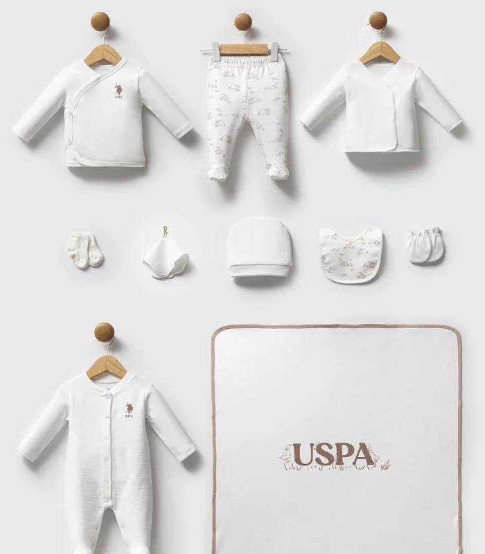 U.s. Polo Assn Hastane Çıkışı 10’lu Set Usb2704 Beyaz