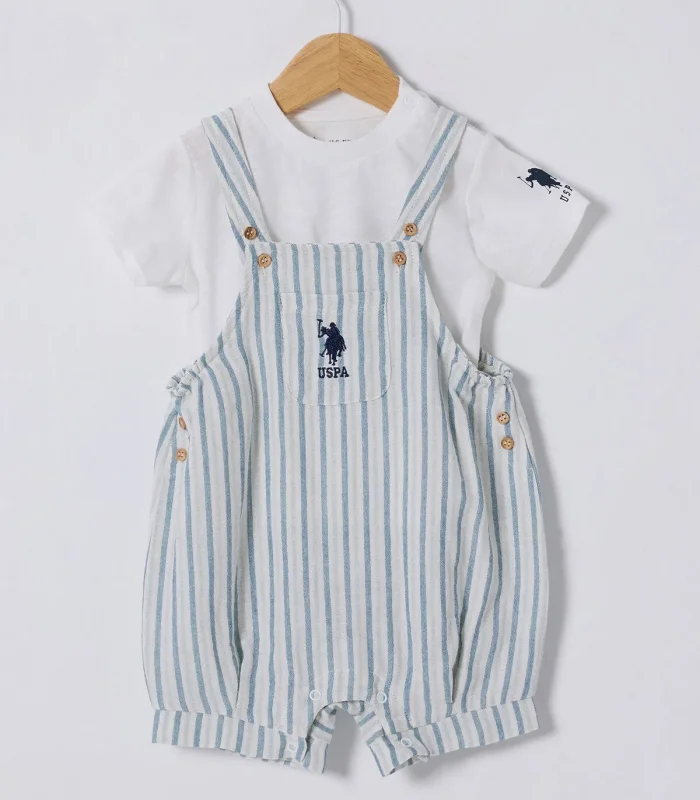 U.s Polo Bebek 2li Takım Usb2297 Beyaz