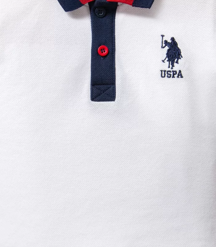 U.s Polo Bebek 2li Takım Usb2339 Beyaz Kırmızı
