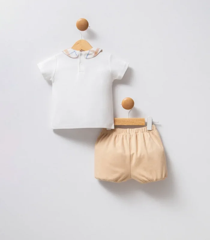 U.s Polo Bebek 2li Takım Usb2380 Beyaz