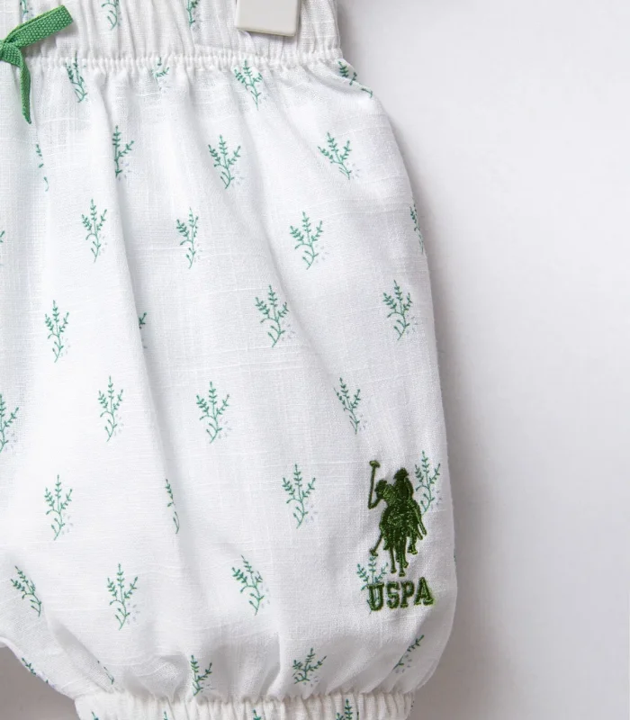 U.s Polo Bebek 2li Takım Usb2442 Beyaz