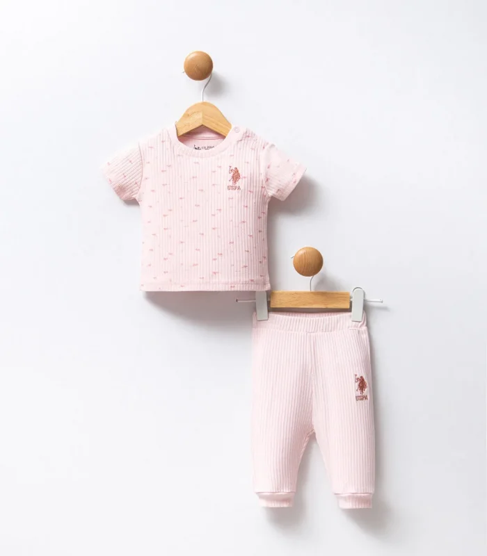 U.s Polo Bebek 2li Takım Usb2456 Pudra