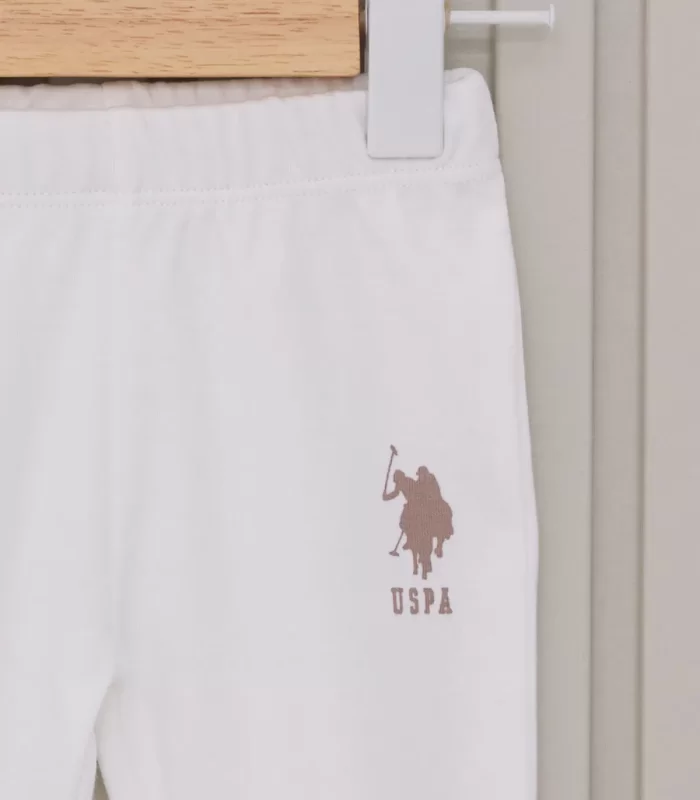U.s Polo Bebek 3lü Takım Usb2023 Krem