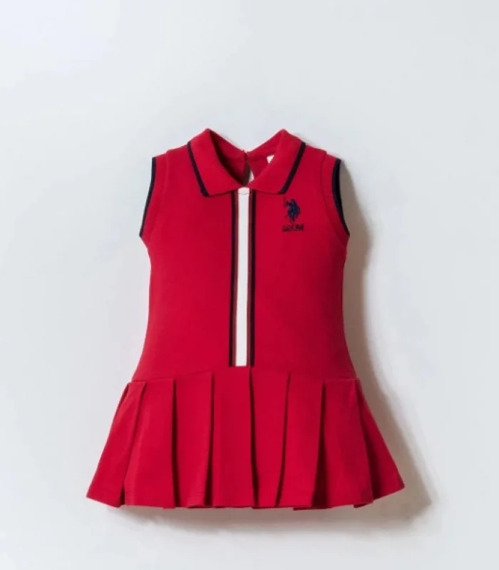 U.s. Polo Elbise Usb2960 Kırmızı