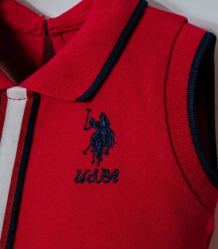 U.s. Polo Elbise Usb2960 Kırmızı