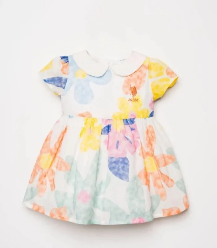 U.s. Polo Elbise Usb3036 Renkli