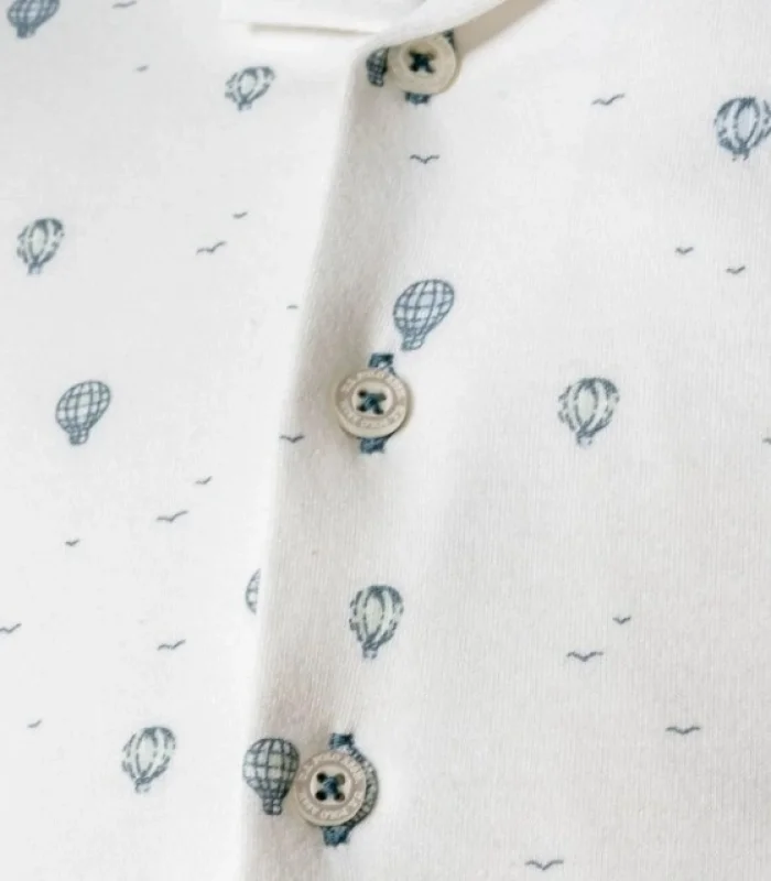 U.s. Polo Gömlek Pijama Takımı Usb2852 Beyaz