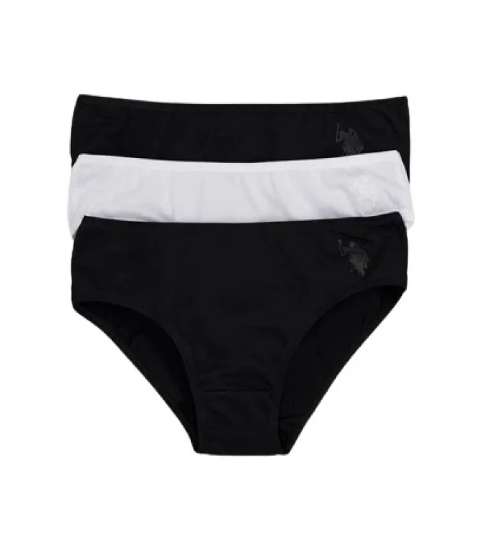 U.S. Polo Kız Çocuk Slip Külot 1677 Siyah