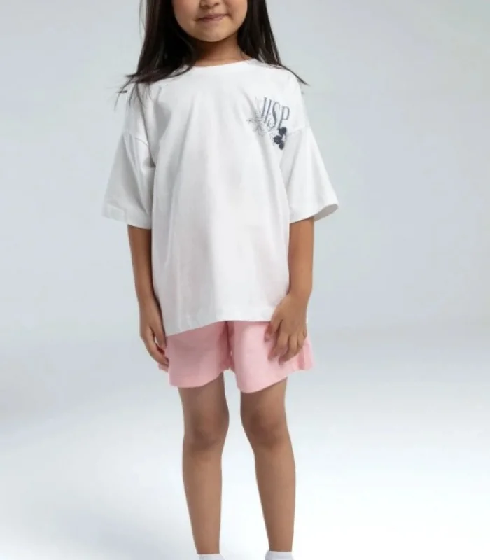U.s. Polo Şort Takım Us2072-g Beyaz