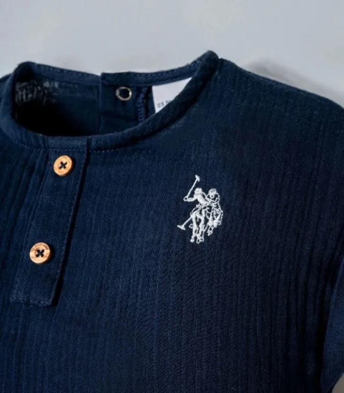 U.s. Polo Şortlu Takım Usb2882 Lacivert