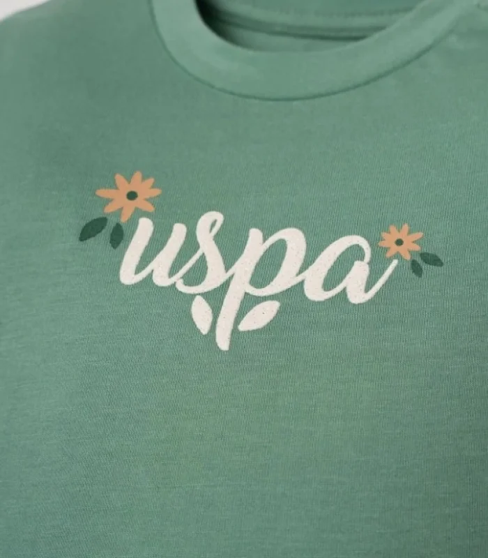 U.s. Polo Şortlu Takım Usb2982 Yeşil