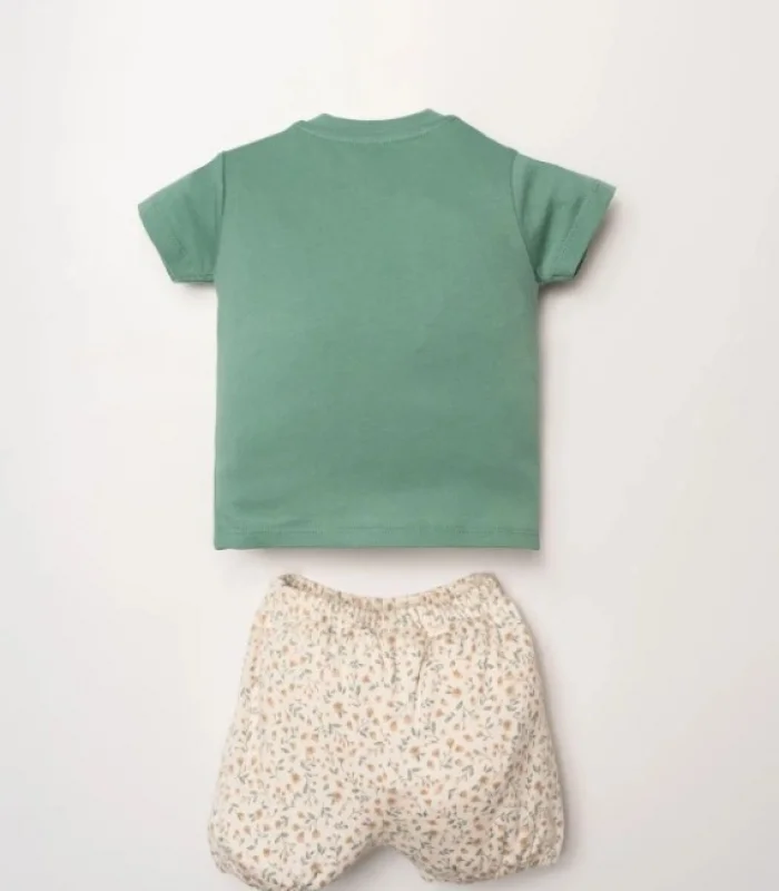 U.s. Polo Şortlu Takım Usb2982 Yeşil