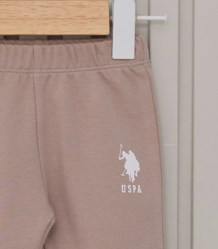 U.S.Polo Erkek Bebek Patikli 3Lü Takım USB2018 Krem