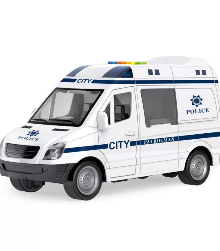 Vardem Sürtmeli Sesli Ve Işıklı Polis Ve Ambulans Arabası Wy590