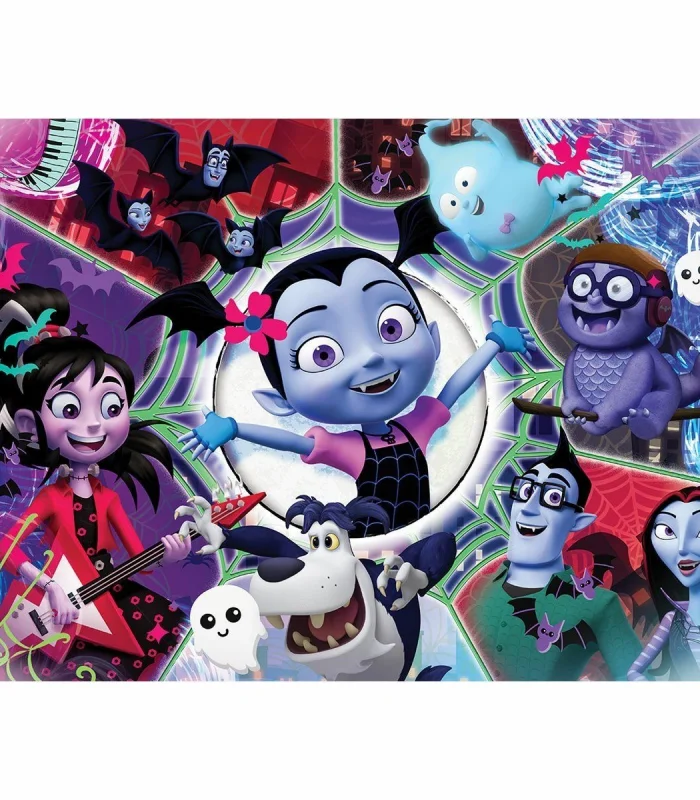 VP714 Vampirina 100 Parça Çocuk Puzzle -KS Puzzle