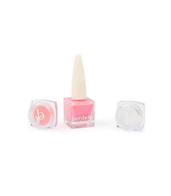 VRB37000 Very Bella - Bakım Seti (2 farklı renk ve aromalı lip gloss+oje)