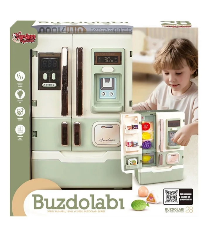 VRD10650 IŞIKLI VE SESLİ AKSESUARLI BUZDOLABI