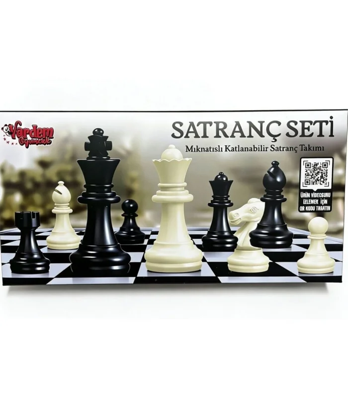 VRD10660 MIKNATISLI KATLANABİLİR SATRANÇ SET