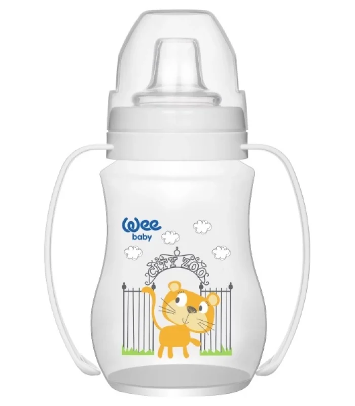 Wee Baby Akıtmaz Kulplu PP Antikolik Bardak 250ml 754
