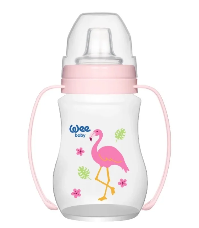 Wee Baby Akıtmaz Kulplu PP Antikolik Bardak 250ml 754