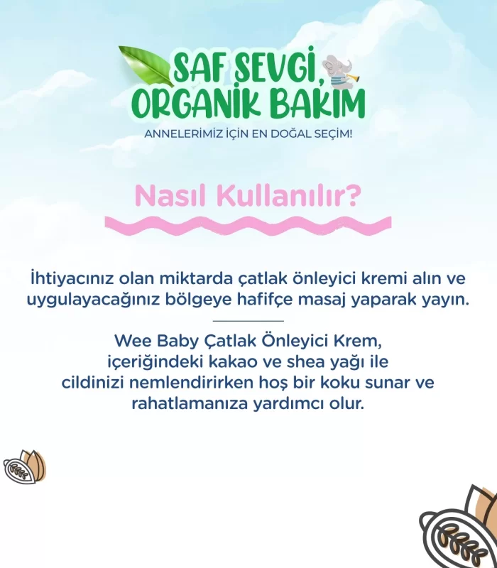 Wee Baby Çatlak Önleyici Krem 150 Ml