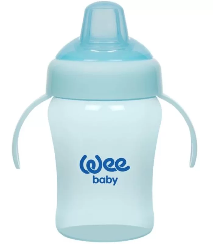 Wee Baby Colorful Akıtmaz Kulplu Antikolik Bardak 240 Ml 775