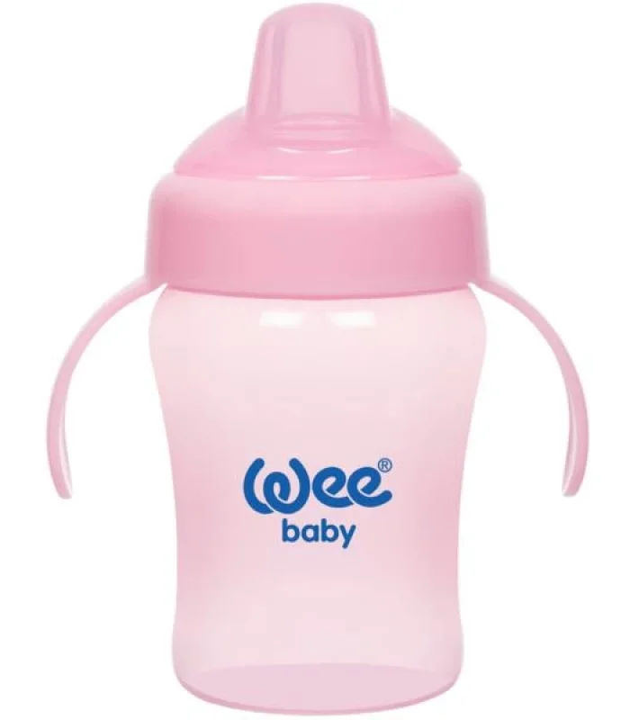 Wee Baby Colorful Akıtmaz Kulplu Antikolik Bardak 240 Ml 775
