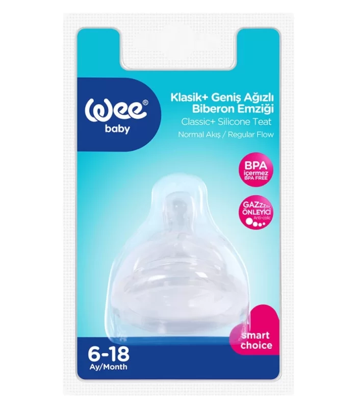 Wee Baby Geniş Ağızlı Biberon Emziği Normal Akış No:2 853