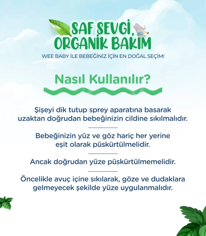 Wee Baby Koruyucu Bebek Spreyi 100 Ml