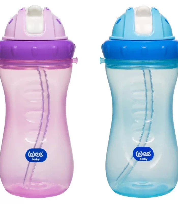 Wee Baby Renkli Pipetli Bardak 340ml 761