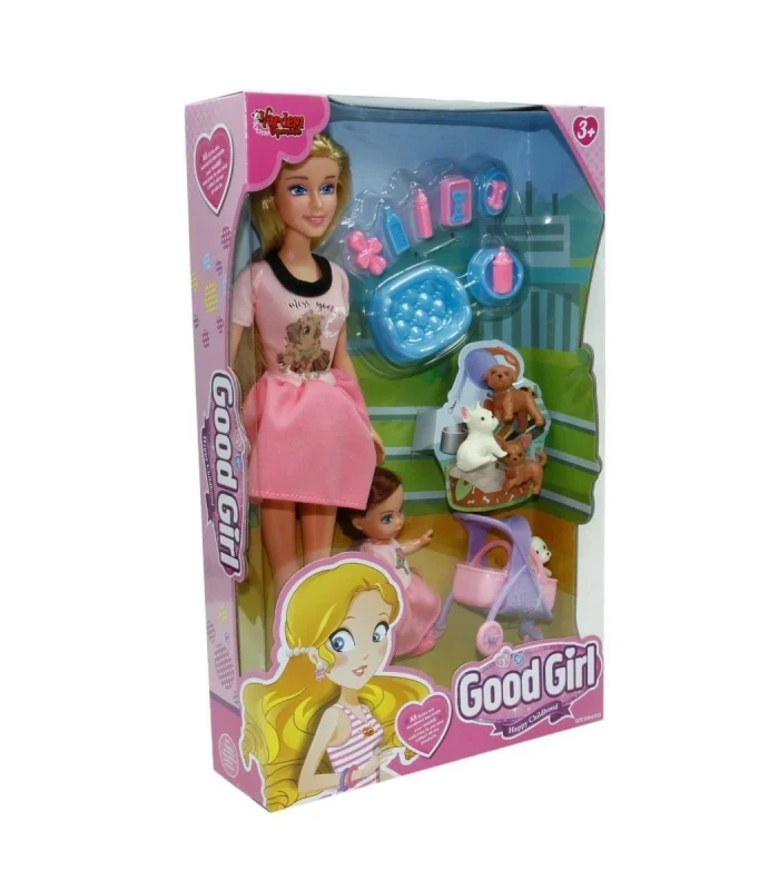 WG-115564 Kutulu 29 cm Anne Kız Pet Shopta Bebek - Vardem Oyuncak