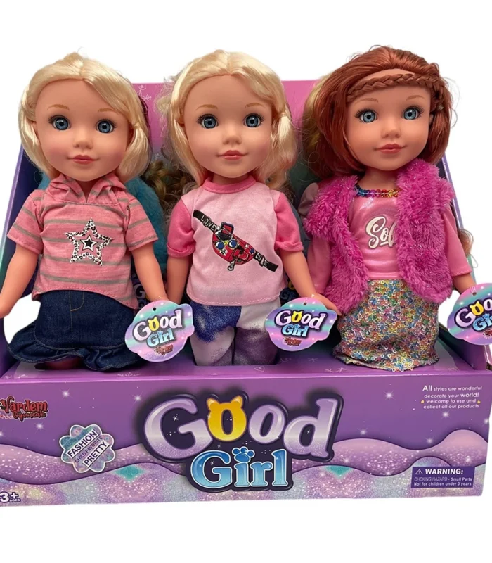 WG-36001 MÜZİKLİ 36CM GOOD GIRL BEBEK