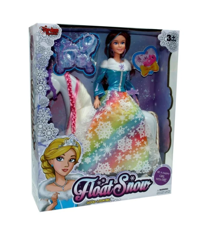 WG-66741 Kutulu 29cm Aksesuarlı Atlı Bebek - Vardem Oyuncak