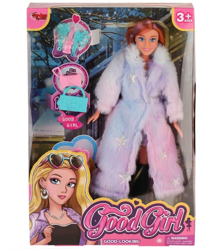 WG-66768  Aksesuralı Kürklü Bebek 29 cm - Vardem Oyuncak