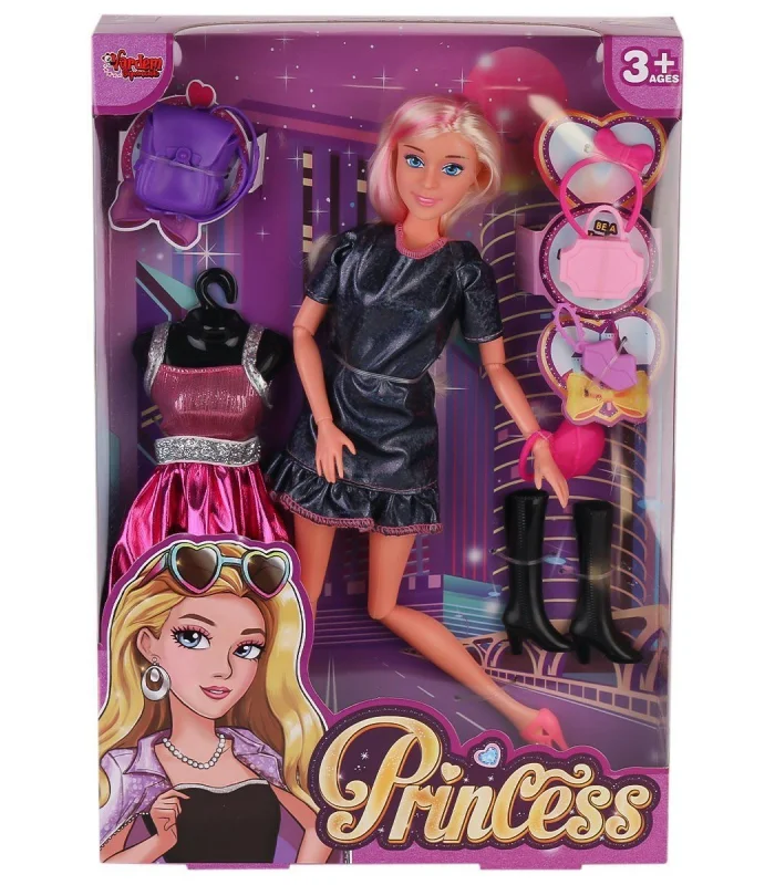 WG-66813 Yedek Elbiseli Bebek 29 cm - Vardem Oyuncak